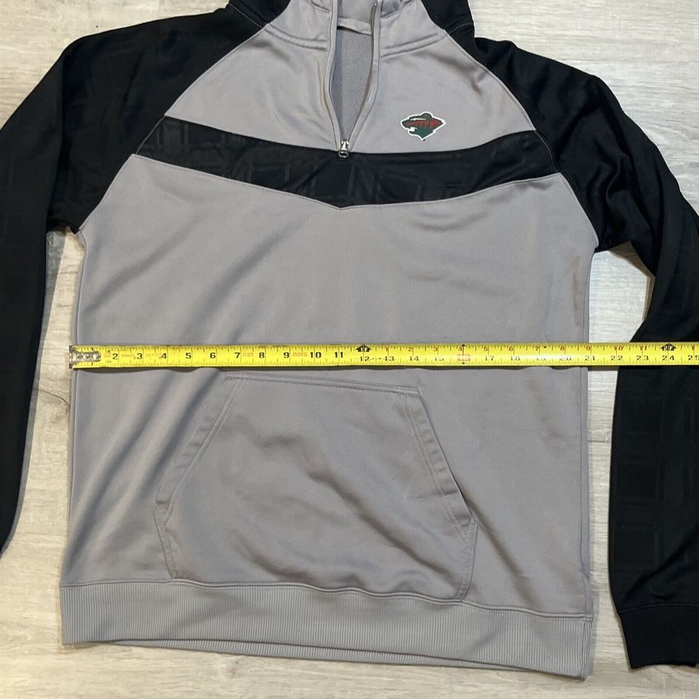 Minnesota Wild Hooded Sweatshirt Size Large - Picture 3 of 6